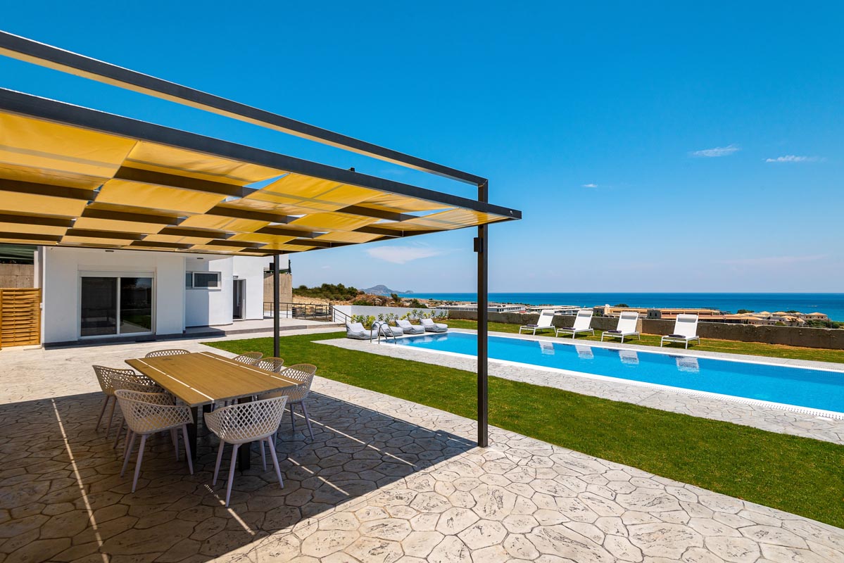 Rhodes Holidays Hill and sea View Villas Up to 8 Rhodes 22